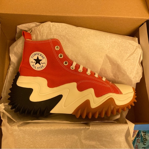 LAST PAIR! LAST CALL! CONVERSE RUN STAR IN MANTRA ORANGE - Picture 4 of 10